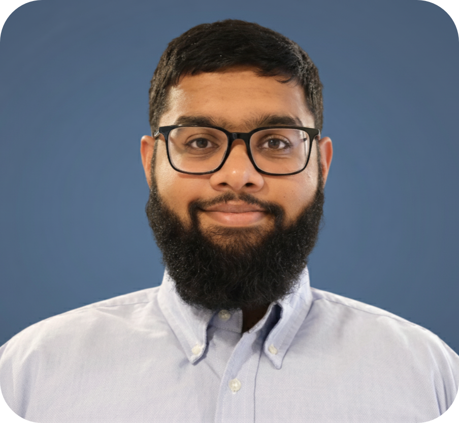 A headshot of Syed Badrudduja